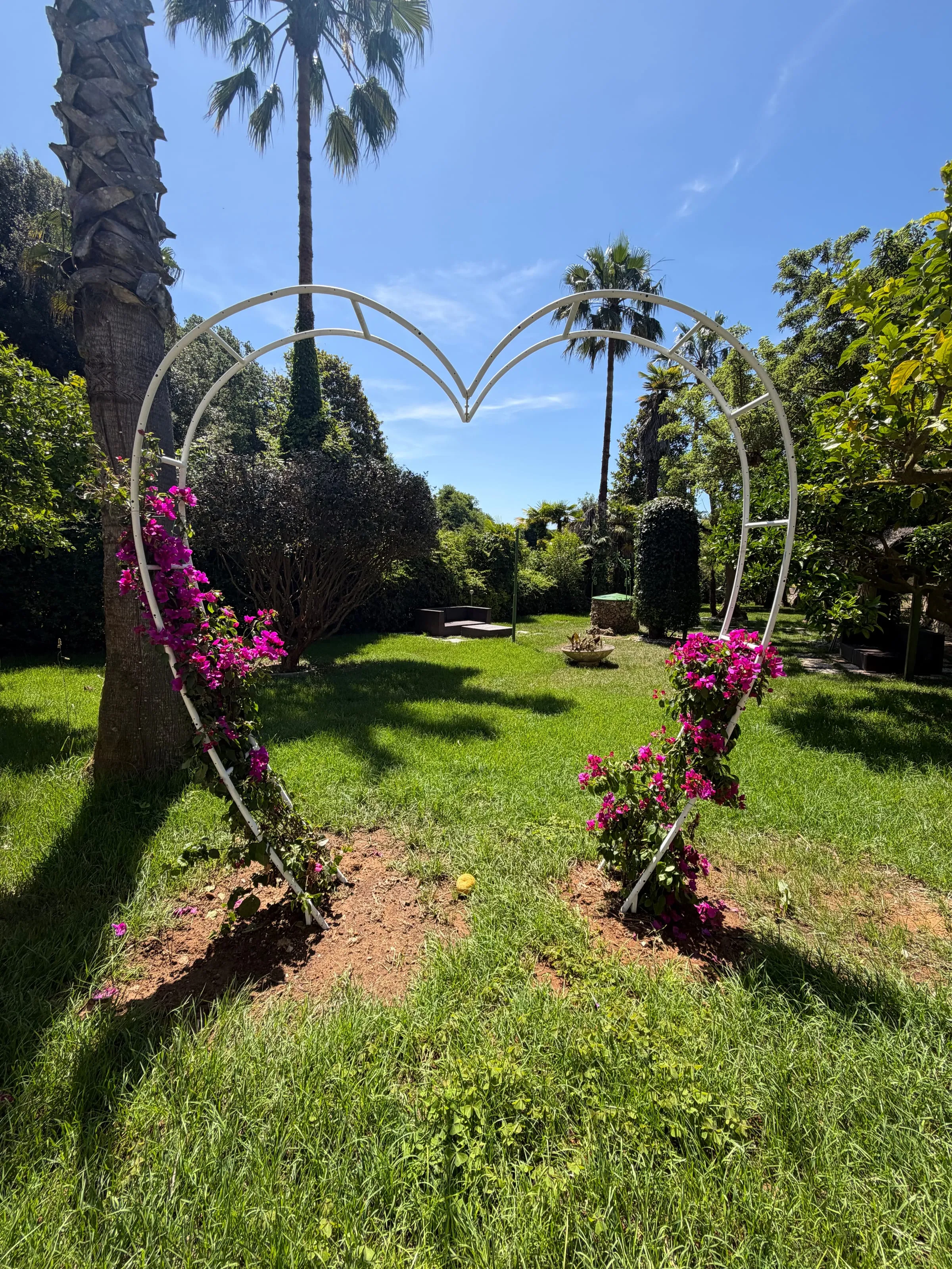Weddings in the tropical garden