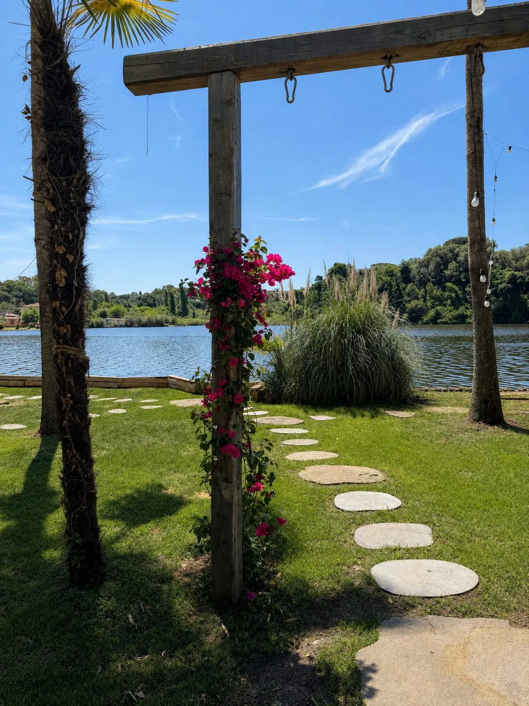 Il giardino tropicale sul Lago di Paola