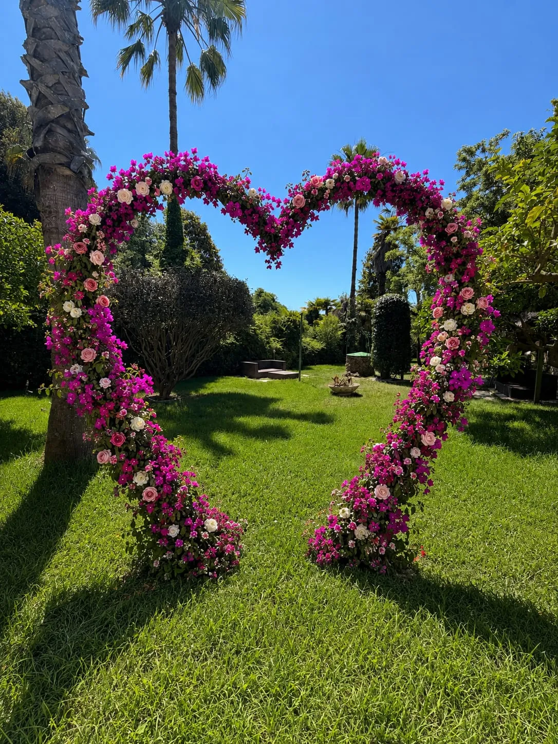 Matrimoni nel giardino tropicale